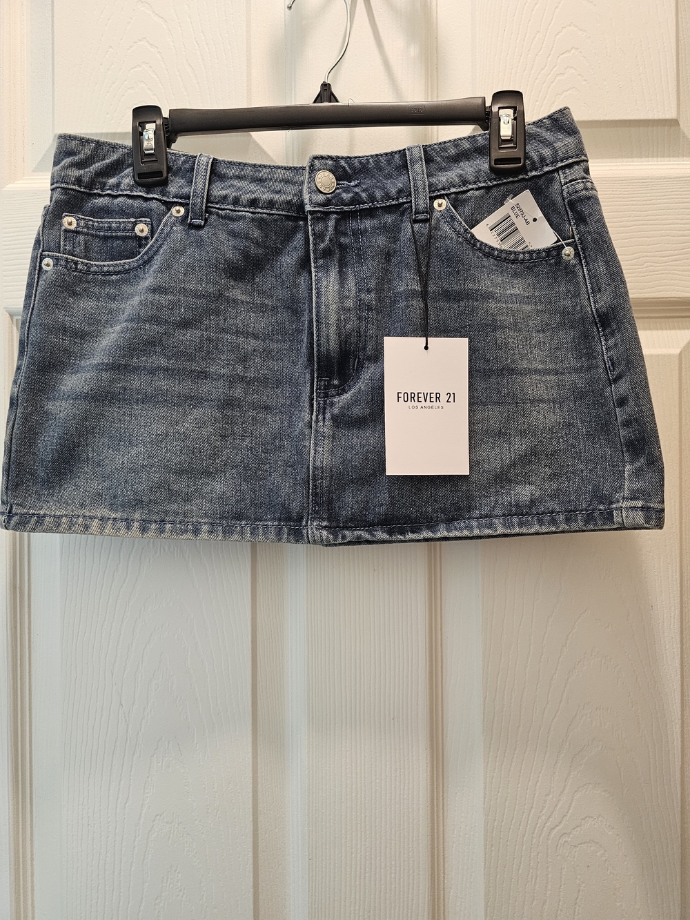 Forever 21 Blue Denim Mini Skirt